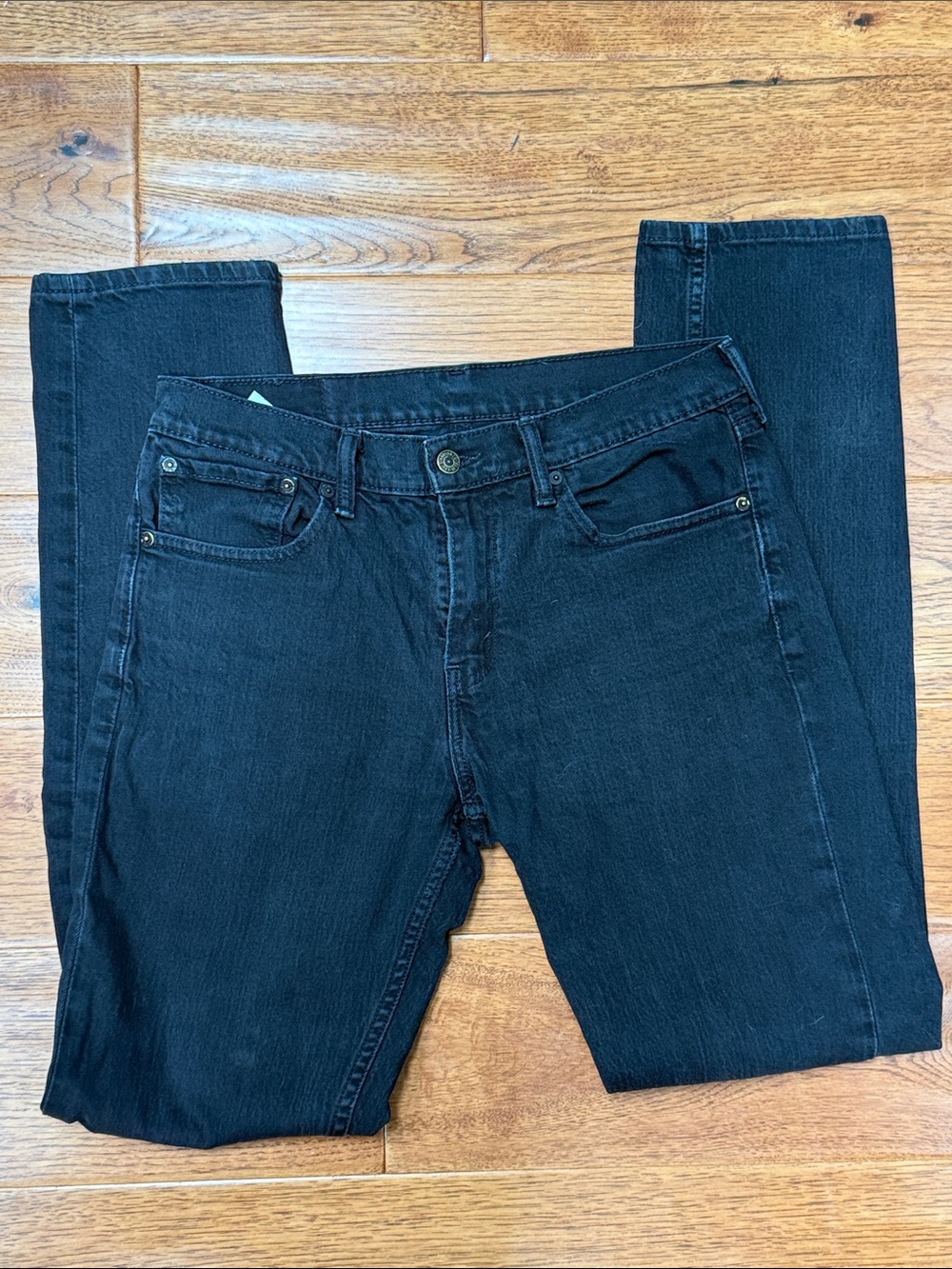 Levi's 511 Men's Black Slim Straight Jeans